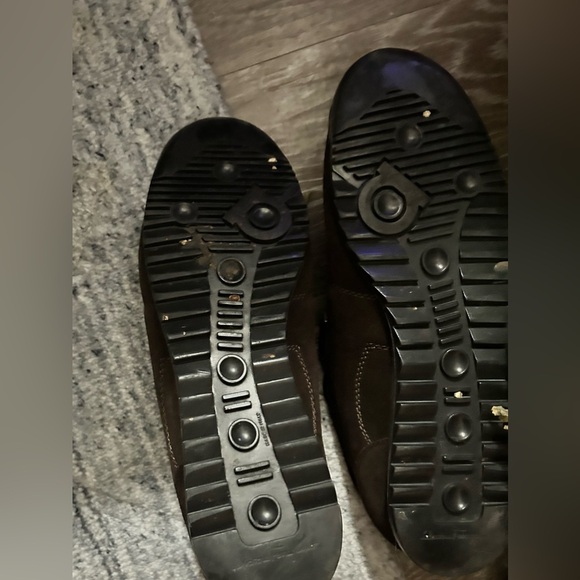 Salvatore Ferragamo Dark Brown Sneakers, size 9 - Picture 3 of 4